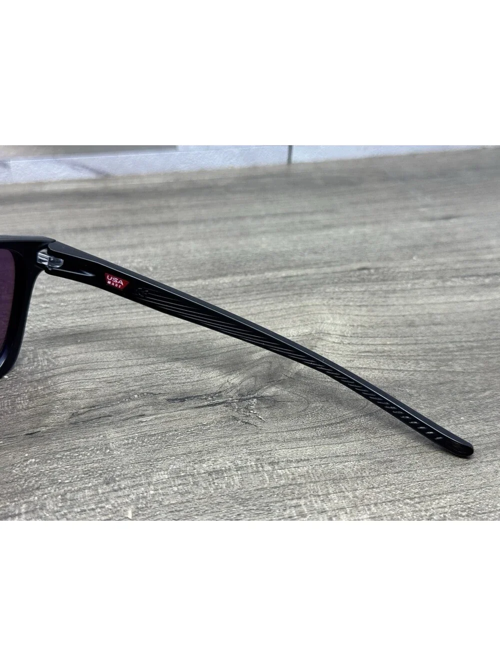 Oakley OJECTOR 9018-0355 Sunglasses Matte Black w/Prizm Violet Iridium **READ**